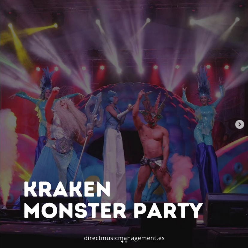 kraken monster party